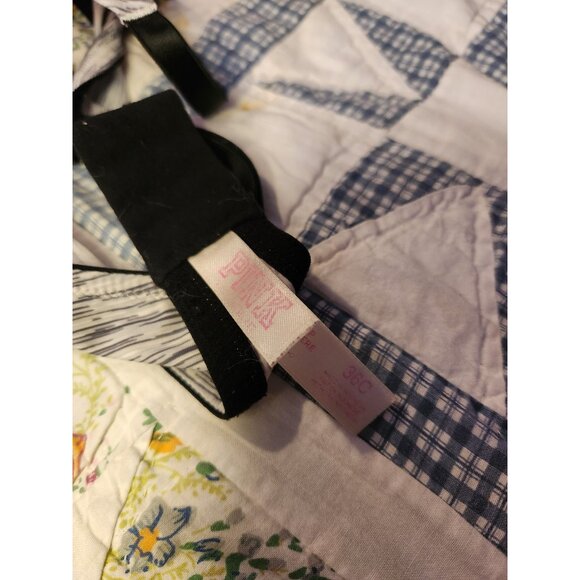 Victorias Secret PINK Grey Bra 36C - Picture 3 of 3